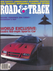 ROAD & TRACK 1985 MAY - H&B 635CSi, MR2, T-A VETTE